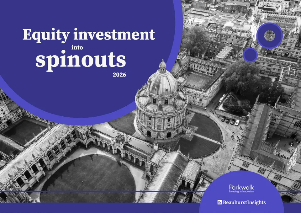 Equity investment into spinouts 2026 cover