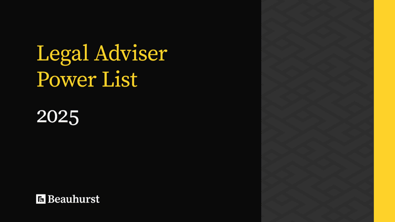 Legal Adviser Power List 2025 social card