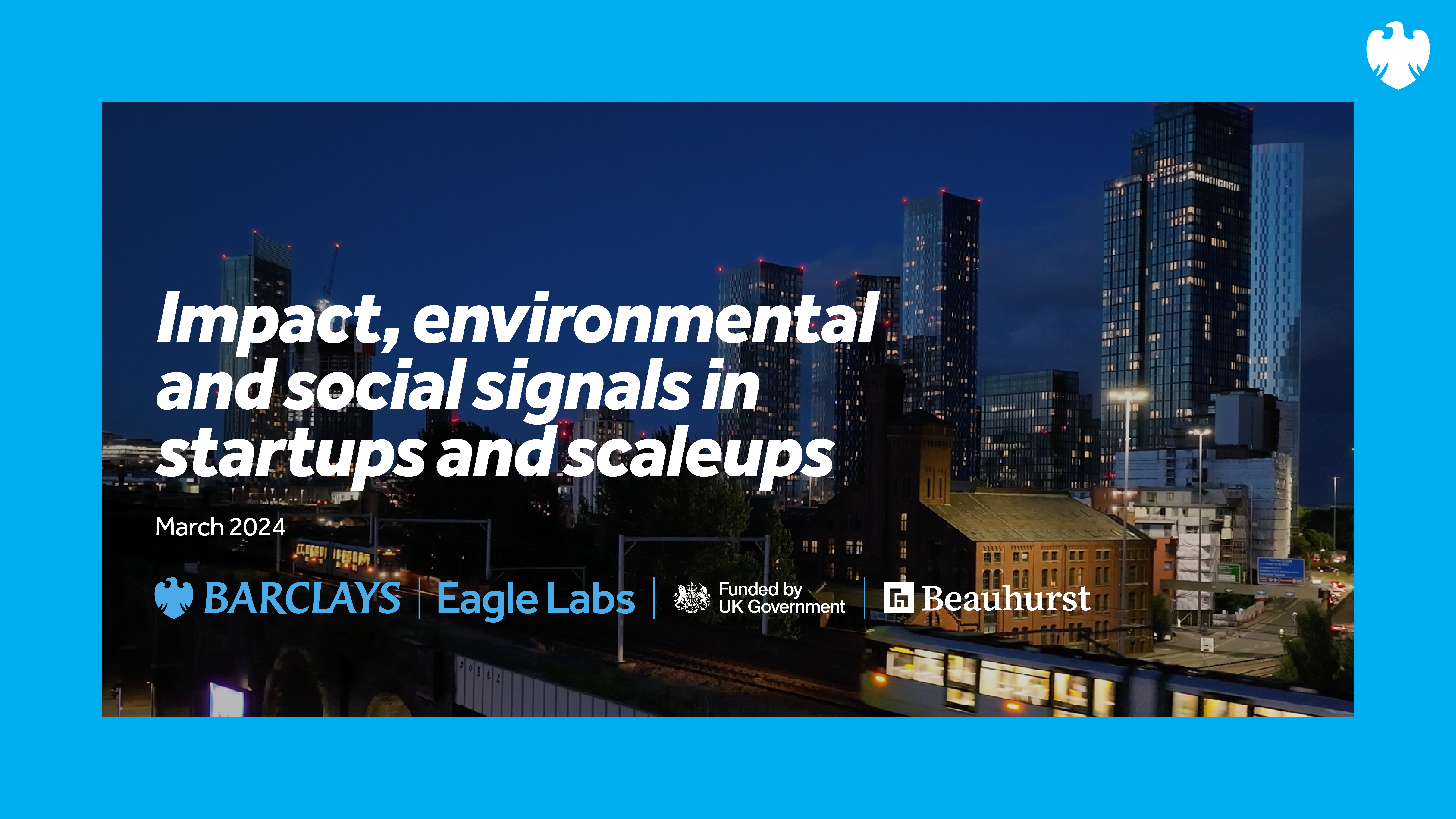 Impact, environmental and social signals in startups and scaleups cover